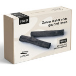 Waterzuivering sticks van houtskool - 2 stuks